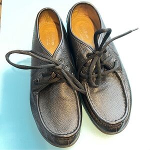 Lot of 2 Size 9 Cuddlers Black Work Shoes and Black Slip On Knock Around Shoes